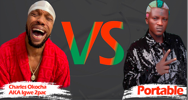 Watch Portable Zazu VS Mr Phenomenal (Charles Okocha) Live Boxing